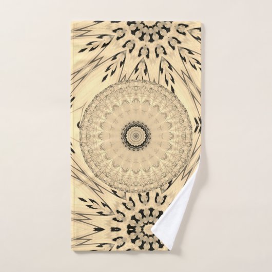 Hypnotic Mandala Bad Handdoek (Handdoek)