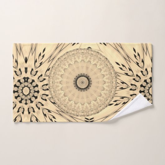 Hypnotic Mandala Bad Handdoek (Handdoek)