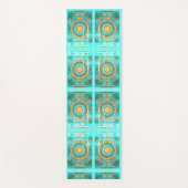 Hypnotic mandala yoga mat (Voorkant)