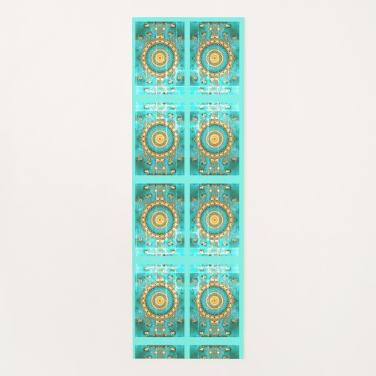 Hypnotic mandala yoga mat (Voorkant)