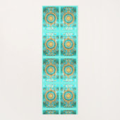 Hypnotic mandala yoga mat (Achterkant)