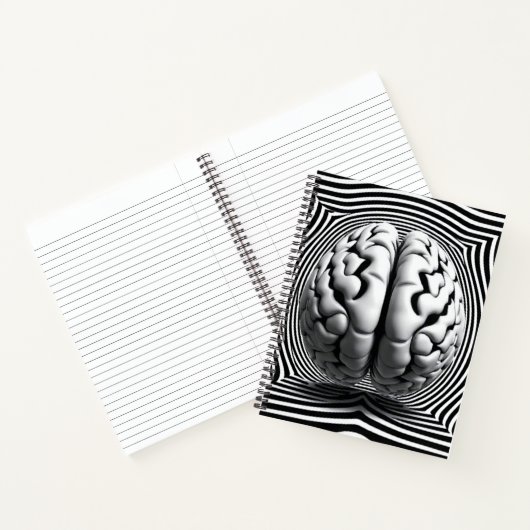 Hypnotic Mind Maze Notitieboek (Binnen)