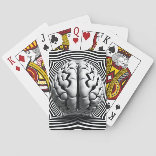 Hypnotic Mind Maze Pokerkaarten (Achterkant)