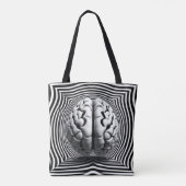 Hypnotic Mind Maze Tote Bag (Achterkant)