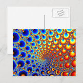 Hypnotic Portaal - Fractal Briefkaart (Voorkant / Achterkant)