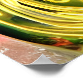 Hypnotic psychedelic Santa Claus | AI Art Poster (Hoek)