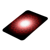 Hypnotic Red Spirals Magneet (Linkerzijde)