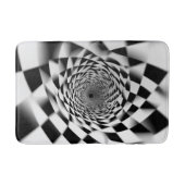 Hypnotic Spiral Illusion Badmat (Voorkant)