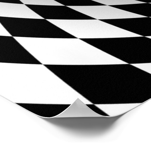 Hypnotic Squares Psychedelic Poster (Hoek)