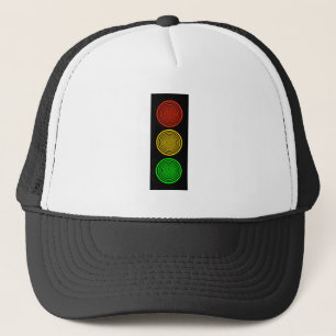 Hypnotic Stoplight Trucker Pet