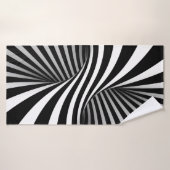 Hypnotic Stripes Badhanddoek (Badhanddoek)