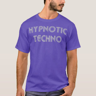 Hypnotic Techno Music Rave Festival DJ T-shirt