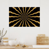 Hypnotic Trippy Mesmerizing Psychedelic Art Poster (Keuken)