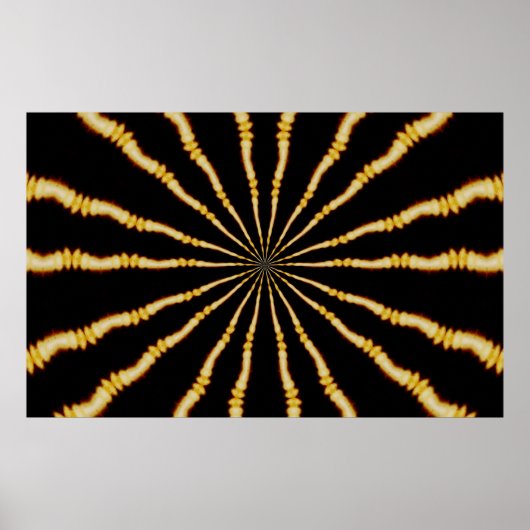 Hypnotic Trippy Mesmerizing Psychedelic Art Poster (Voorkant)
