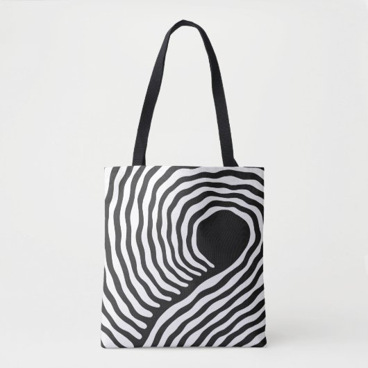 Hypnotic Wave Tote Bag (Voorkant)