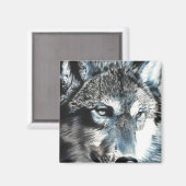 Hypnotic - Wolf Magnet (Voorkant / Achterkant)