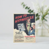  hypnotisadvertentie briefkaart (Staand voorkant)