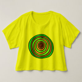 Hypnotisch Cropped Top