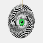 HYPNOTISCH OOG - HYPNOTISEUR KERAMISCH ORNAMENT (Rechts)