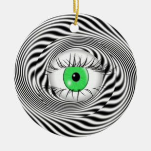 HYPNOTISCH OOG - HYPNOTISEUR KERAMISCH ORNAMENT