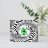 HYPNOTISCH OOG - HYPNOTIST BRIEFKAART (Staand voorkant)