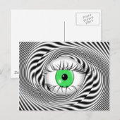 HYPNOTISCH OOG - HYPNOTIST BRIEFKAART (Voorkant / Achterkant)