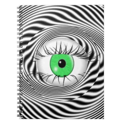 HYPNOTISCH OOG - HYPNOTIST NOTITIEBOEK (Voorkant)