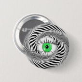 HYPNOTISCH OOG - HYPNOTIST RONDE BUTTON 5,7 CM (Voorkant /achterkant)