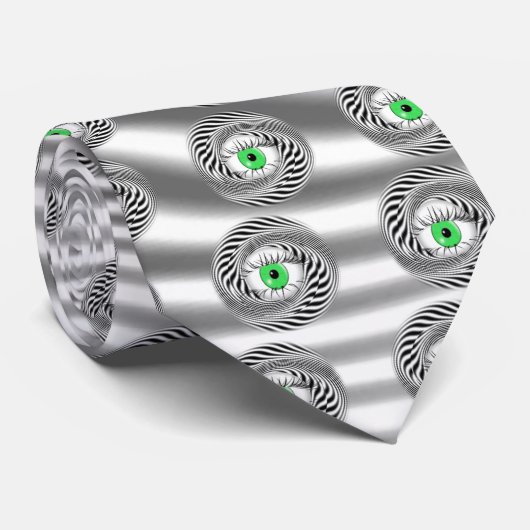 HYPNOTISCH OOG - HYPNOTIST STROPDAS (Opgerold)