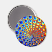 Hypnotisch portaal - Fractal Magneet (Voorkant / Achterkant)