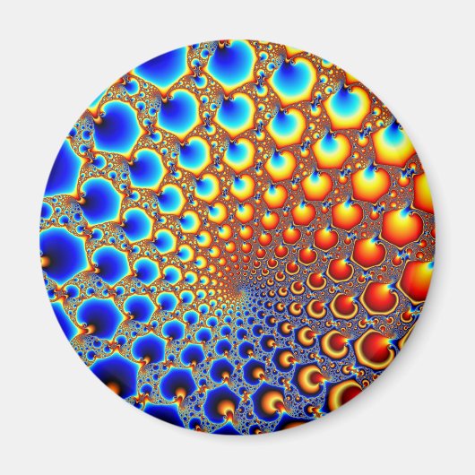 Hypnotisch portaal - Fractal Magneet (Voorkant)