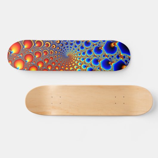 Hypnotisch portaal - Fractal Skateboard (Horizontaal)