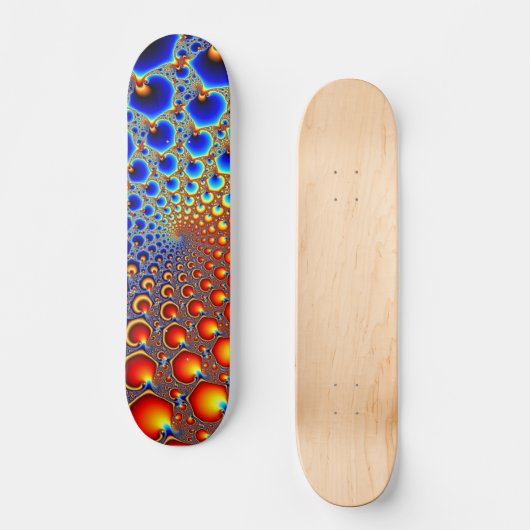 Hypnotisch portaal - Fractal Skateboard (Voorkant)