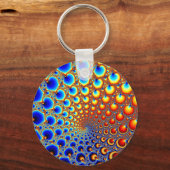 Hypnotisch portaal - Fractal Sleutelhanger (Voorkant)
