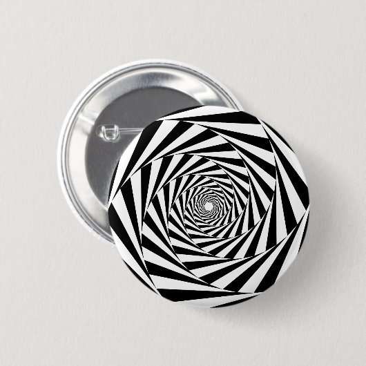 Hypnotisch Ronde Button 5,7 Cm (Voorkant /achterkant)