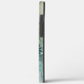 Hypnotische Abstracte Golden Turquoise Blauwgroen Case-Mate iPhone Case (Achterkant / Links)