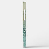 Hypnotische Abstracte Golden Turquoise Blauwgroen Case-Mate iPhone Case (Achterkant / Links)