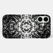 Hypnotische Abstracte zwart-wit moderne kunst Case-Mate iPhone Case (Achterkant (horizontaal))