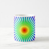 Hypnotische Bloem Koffiemok (Center)