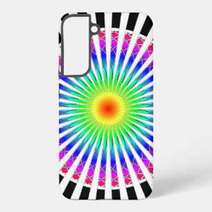 Hypnotische Bloem Samsung Galaxy Hoesje