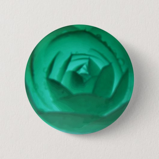 Hypnotische Camellia Bloem Knop Ronde Button 5,7 Cm (Voorkant)