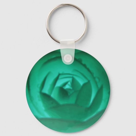 Hypnotische Camellia Flower Sleutelhanger (Voorkant)