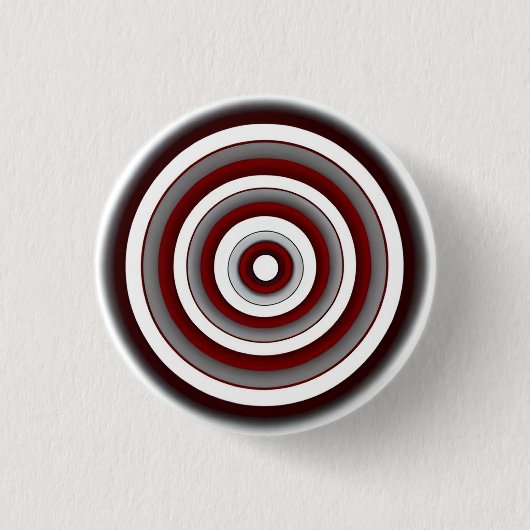 Hypnotische cirkels 3 cm rondebadge ronde button 3,2 cm (Voorkant)
