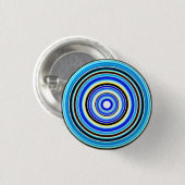 Hypnotische cirkels 3 cm rondebadge ronde button 3,2 cm (Voorkant /achterkant)