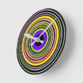 Hypnotische cirkels  ronde klok (Hoek)