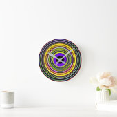 Hypnotische cirkels  ronde klok (Huis)