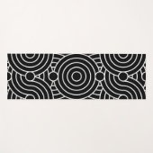 hypnotische cirkels yogamat (Voorkant (horizontaal))