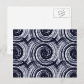 Hypnotische draden briefkaart (Voorkant / Achterkant)