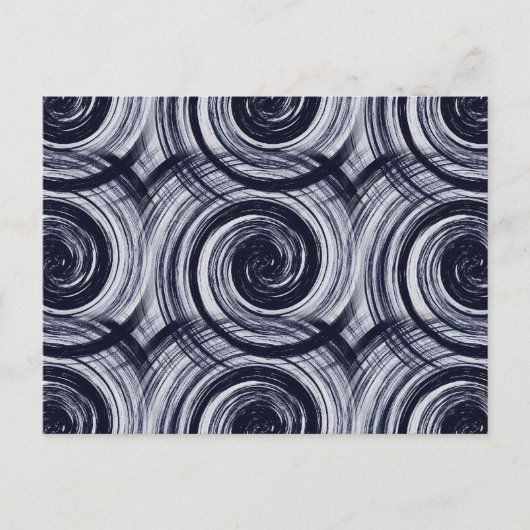 Hypnotische draden briefkaart (Voorkant)