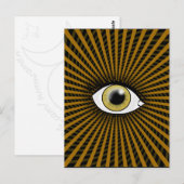Hypnotische Hazel Eye Briefkaart (Voorkant / Achterkant)
